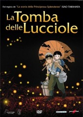 Copertina  La tomba delle lucciole