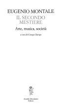 Cover  Eugenio Montale : indici delle opere in prosa