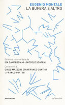 Couverture La bufera e altro