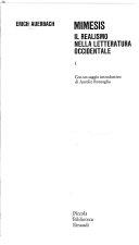 Cover  Mimesis : il realismo nella letteratura occidentale