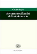 Couverture Avviamento all'analisi del testo letterario