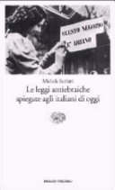 Couverture Le leggi antiebraiche spiegate agli italiani di oggi