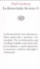 Cover  La democrazia che non c'e