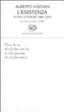 Couverture L'esistenza : tutte le poesie 1980-1992