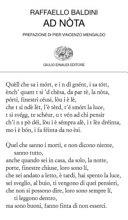 Couverture Ad nòta : versi in dialetto romagnolo