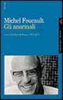 Couverture Gli anormali : corso al Collège de France (1974-1975)