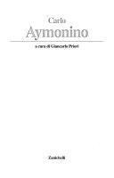 Cover  Carlo Aymonino