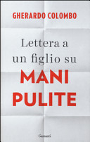 Couverture Lettera a un figlio su mani pulite