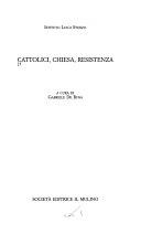 Couverture Cattolici, Chiesa, Resistenza