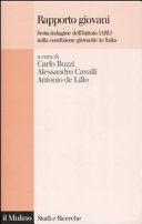 Cover  Rapporto giovani : sesta indagine dell'Istituto IARD sulla condizione giovanile in Italia