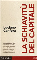 Couverture La schiavitù del capitale