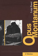Couverture Opus montanum : scritti sulla montagna