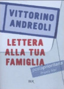 Cover  Lettere alla tua famiglia