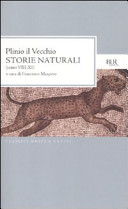 Couverture Storie naturali. Libri VIII-XI