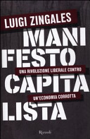 Couverture Manifesto capitalista : una rivoluzione liberale contro un'economia corrotta
