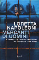 Couverture Mercanti di uomini : il traffico di ostaggi e migranti che finanzia il jihadismo