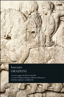 Copertina  Orazioni : Panegirico , Areopanegirico ; Sulla pace ; Filippo ; Panatenaico