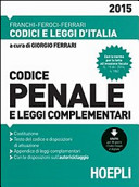 Couverture Codice penale : Costituzione della Repubblica Italiana, Appendice di leggi complementari, Indici sommario, cronologico e analitico-alfabetico 
