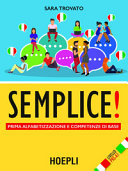 Couverture Semplice! : alfabetizzazione e competenze di base : livello Pre-A1