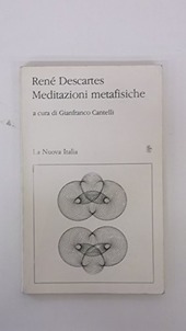 Couverture Meditazioni metafisiche