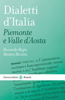 Couverture Dialetti d'Italia : Piemonte e Valle d'Aosta