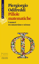 Cover  Pillole matematiche : i numeri tra umanesimo e scienza