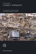 Couverture L'uomo è antiquato : Considerazioni sull'anima nell'epoca della seconda rivoluzione industriale