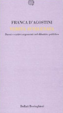 Couverture Verità avvelenata : buoni e cattivi argomenti nel dibattito pubblico