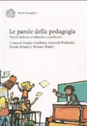 Couverture Le parole della pedagogia. : teorie italiane e tedesche a confronto