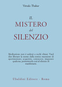 Couverture Il mistero del silenzio