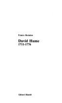 Couverture David Hume (1711-1776)