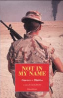Couverture Not in my name : guerra e diritto