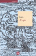 Couverture L'Utopia o la migliore forma di repubblica