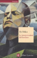 Cover  Le interpretazioni del fascismo