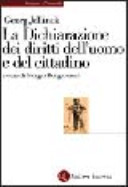 Couverture La Dichiarazione dei diritti dell'uomo e del cittadino : un contributo alla moderna storia costituzionale