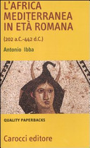 Copertina  L'Africa mediterranea in età romana (202 a.C.-442 d.C.)