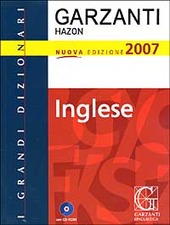 Couverture Garzanti I grandi dizionari : inglese-italiano, italiano-inglese