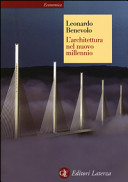 Cover  L'architettura del nuovo millennio