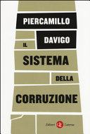 Couverture Il sistema della corruzione