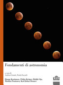 Couverture Fondamenti di astronomia