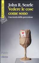 Cover  Vedere le cose come sono : una teoria della percezione