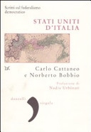 Couverture Stati uniti d'Italia : scritti sul federalismo democratico