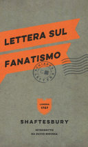 Couverture Lettera sul fanatismo