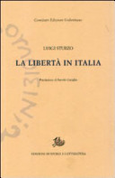 Couverture La libertà in Italia