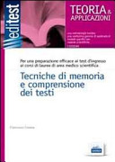 Couverture Tecniche di memoria e comprensione dei testi 