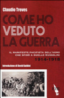 Couverture Come ho veduto la guerra