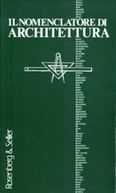 Cover  Il nomenclatore di architettura   