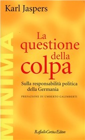Couverture La questione della colpa : sulla responsabilita politica della Germania