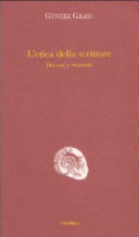 Couverture L'etica dello scrittore : discorsi e interventi