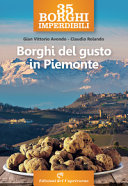Couverture Borghi del gusto in Piemonte